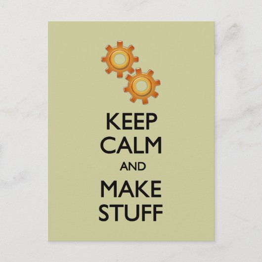 保Calm Make物 ポストカード (正面)
