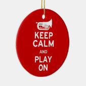 保Calm - Marching Baritone セラミックオーナメント (右)
