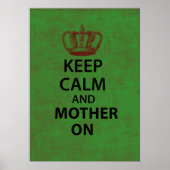 保Calm & Mother On ポスター (正面)