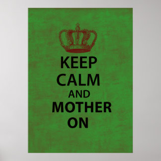 保Calm & Mother On ポスター