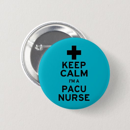 保Calm PACUナース 缶バッジ (正面&裏面)