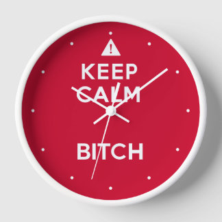 保Calm Parodyおもしろい Wall Clock 壁時計