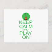 保Calm Parody Guitar ポストカード (正面)