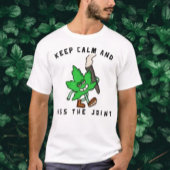 保Calm & Pass It: Leafy Vibes Tシャツ