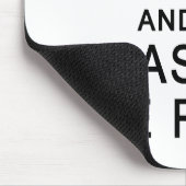 保Calm & Pass The Rum mosepaad マウスパッド (コーナー)