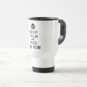 保Calm & Pass The Rum mug – 選択スタイル トラベルマグ (正面右)