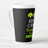 保Calm Plants カフェラテマグ (左アングル)