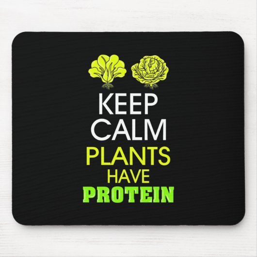 保Calm Plants マウスパッド (正面)