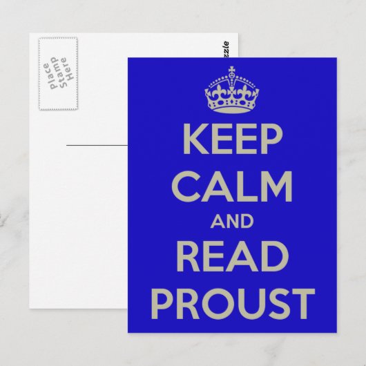 保Calm Proustはがき ポストカード (正面/裏面)