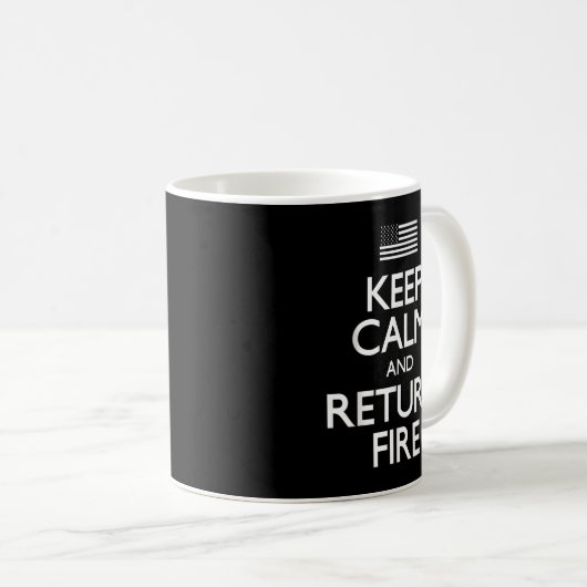 保Calm Return Fire Second Amrection @ コーヒーマグカップ (正面右)