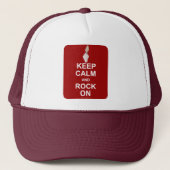 保Calm Rock On キャップ (正面)