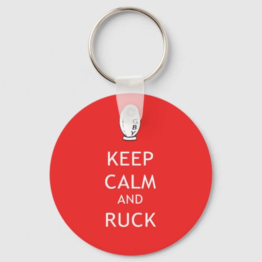 保Calm & Ruck キーホルダー (正面)