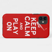 保Calm Saxophone Case-Mate iPhoneケース (裏面(横))