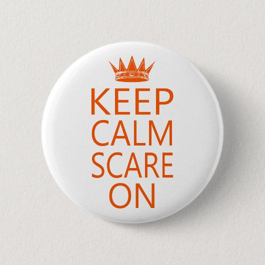 保Calm Scare Onボタン 缶バッジ (正面)