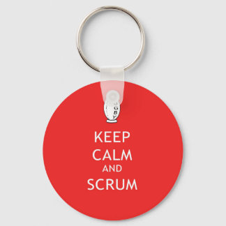 保Calm & Scrum キーホルダー