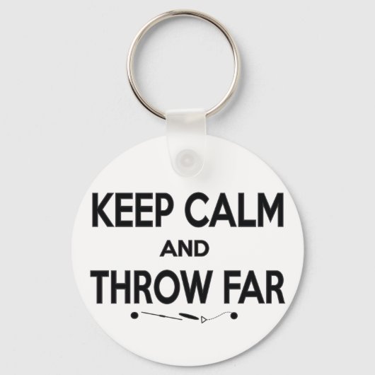 保Calm Shot Put Discus Hammer Throw Keychain キーホルダー (正面)