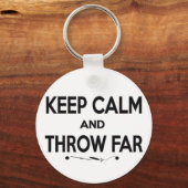 保Calm Shot Put Discus Hammer Throw Keychain キーホルダー (正面)