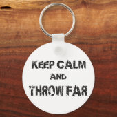 保Calm Shot Put Discus Hammer Throw Keychain キーホルダー (正面)