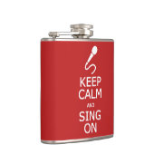保Calm & Sing Onカスタム Flask フラスク (右)