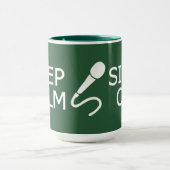 保Calm & Sing OnカスタムColor mug マグカップ (中央)