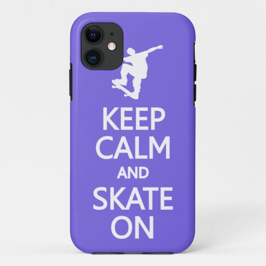 保Calm & SkateオンカスタムカラーiPhoneケース Case-Mate iPhoneケース (裏面)