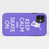 保Calm & SkateオンカスタムカラーiPhoneケース Case-Mate iPhoneケース (裏面(横))