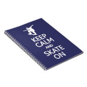 保Calm & Skate Onカスタム Color notebook ノートブック (右側)