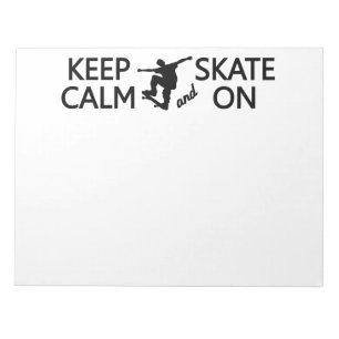 保Calm & Skate OnカスタムNotepad ノートパッド