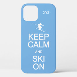 保Calm & Ski Onカスタムケース iPhone 12 Proケース