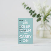 保Calm Sky Blue 名刺 (スタンド正面)