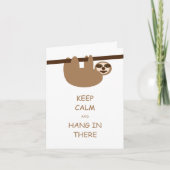 保Calm Sloth Card カード (正面)