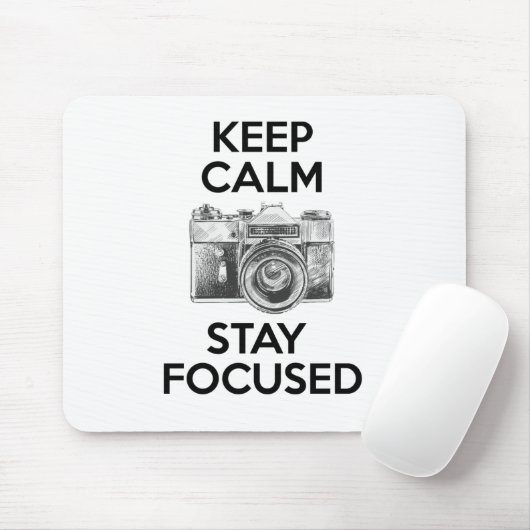 保Calm Stay Focused マウスパッド (マウス)