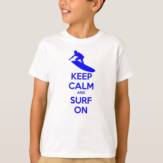 保Calm & Surf On Tシャツ (正面)