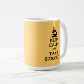 保Calm Take Biology Mug コーヒーマグカップ (正面右)