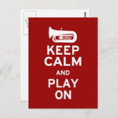 保Calm Tuba ポストカード (正面/裏面)