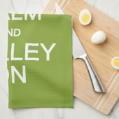 保Calm & Volleyオカスタムンハンドタオル キッチンタオル (四つ折り)