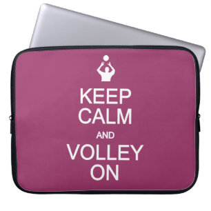 保Calm & Volleyオンカスタムカラーラップトップスリーブ ラップトップスリーブ
