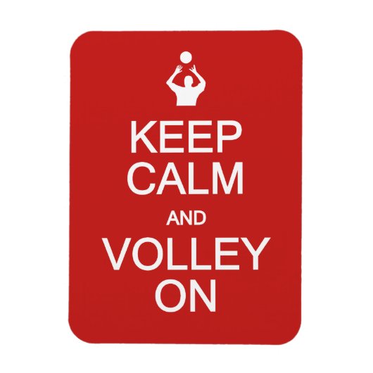 保Calm & Volleyオンカスタムマグネット マグネット (縦)