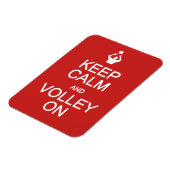 保Calm & Volleyオンカスタムマグネット マグネット (左側)