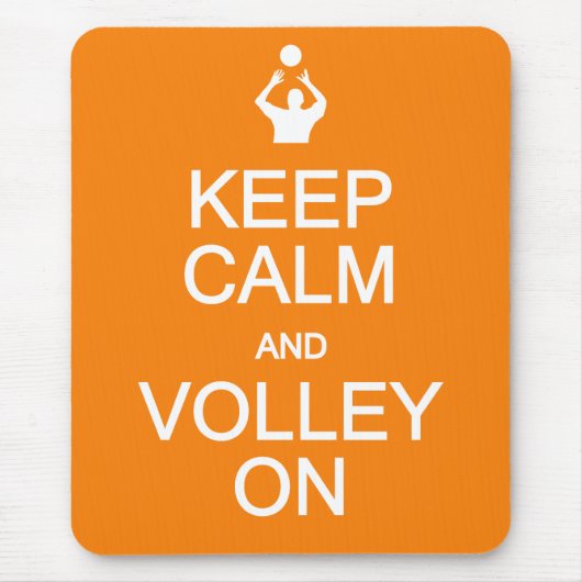 保Calm & Volley On mousepad マウスパッド (正面)
