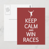 保Calm & Winレースカラーカスタムはがき ポストカード (正面/裏面)