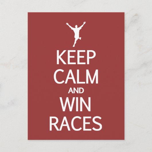 保Calm & Winレースカラーカスタムはがき ポストカード (正面)