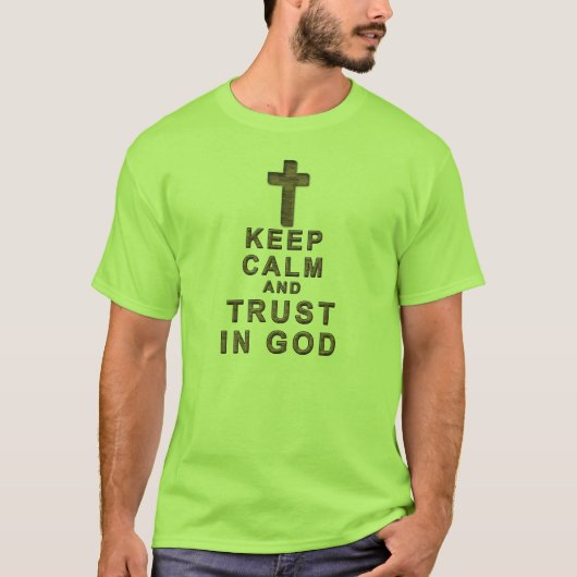 保Christian Shirts 男性へ Tシャツ (正面)