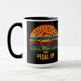 保Claim & Pedal onタイポグラフィ マグカップ