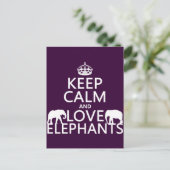 保Clame & Love Ezefts （任意の色） ポストカード (スタンド正面)