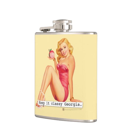 保Classy Georgia フラスク (左)