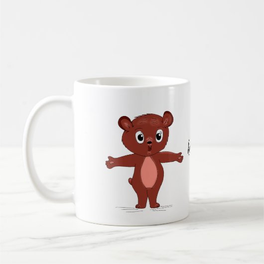 保COCO Safe Bear Mug コーヒーマグカップ (左)