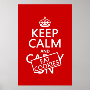 保Cookie食べ ポスター