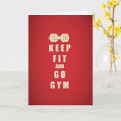 保Fit and Go GYM引用文 カード (黄色い花)