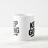 保Going – コーヒやる気を起こさせるーマグ コーヒーマグカップ (中央)